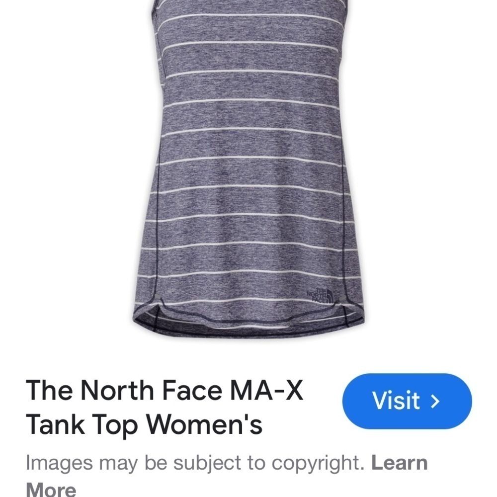 The North Face Women's Gray Tank Top